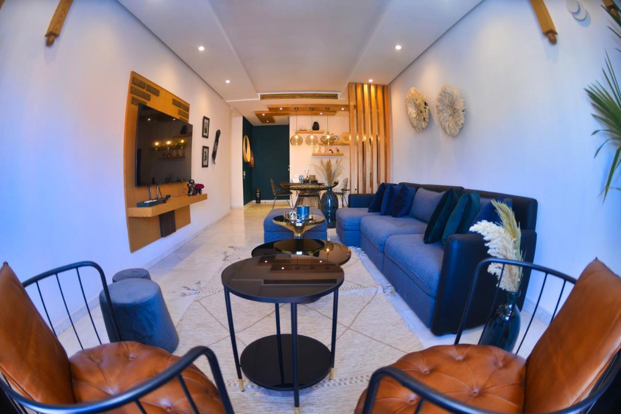 Appartement De Prestige Climatise A L'Hivernage 400M De La Gare Марракеш Экстерьер фото