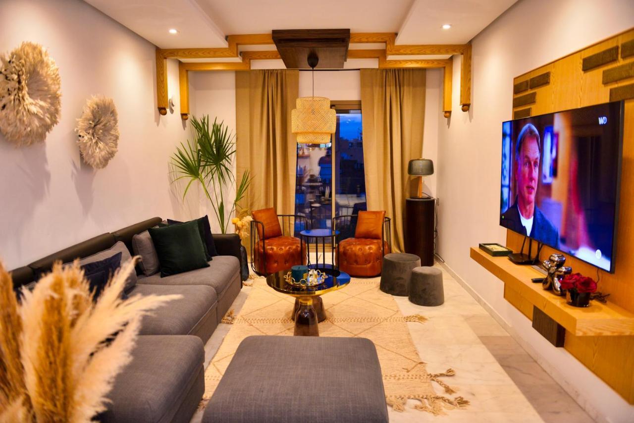 Appartement De Prestige Climatise A L'Hivernage 400M De La Gare Марракеш Экстерьер фото