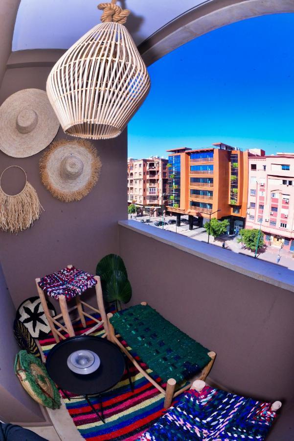 Appartement De Prestige Climatise A L'Hivernage 400M De La Gare Марракеш Экстерьер фото